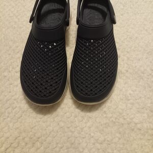 Black Slip-On Clogs